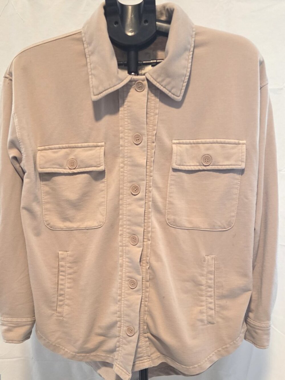 Altar'd State fleece sweater jacket- Taupe Color - Size XS - Excellent Condition